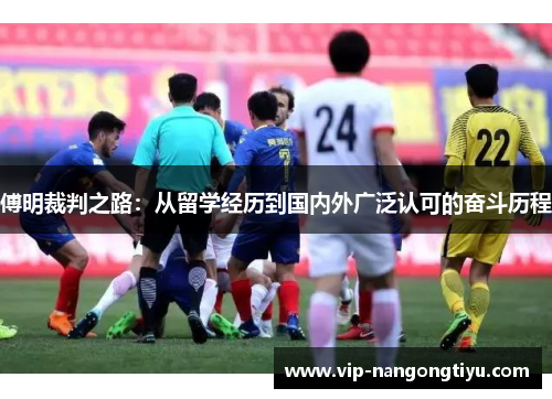 傅明裁判之路：从留学经历到国内外广泛认可的奋斗历程