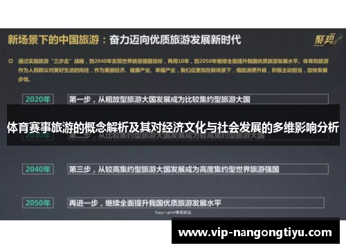 体育赛事旅游的概念解析及其对经济文化与社会发展的多维影响分析